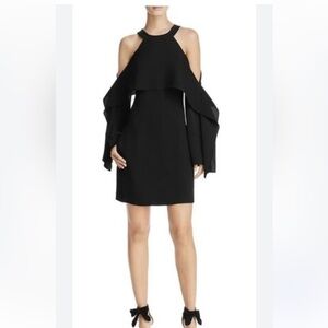 NWT BCBGMAXAZARIA Trystan Cold Shoulder Dress